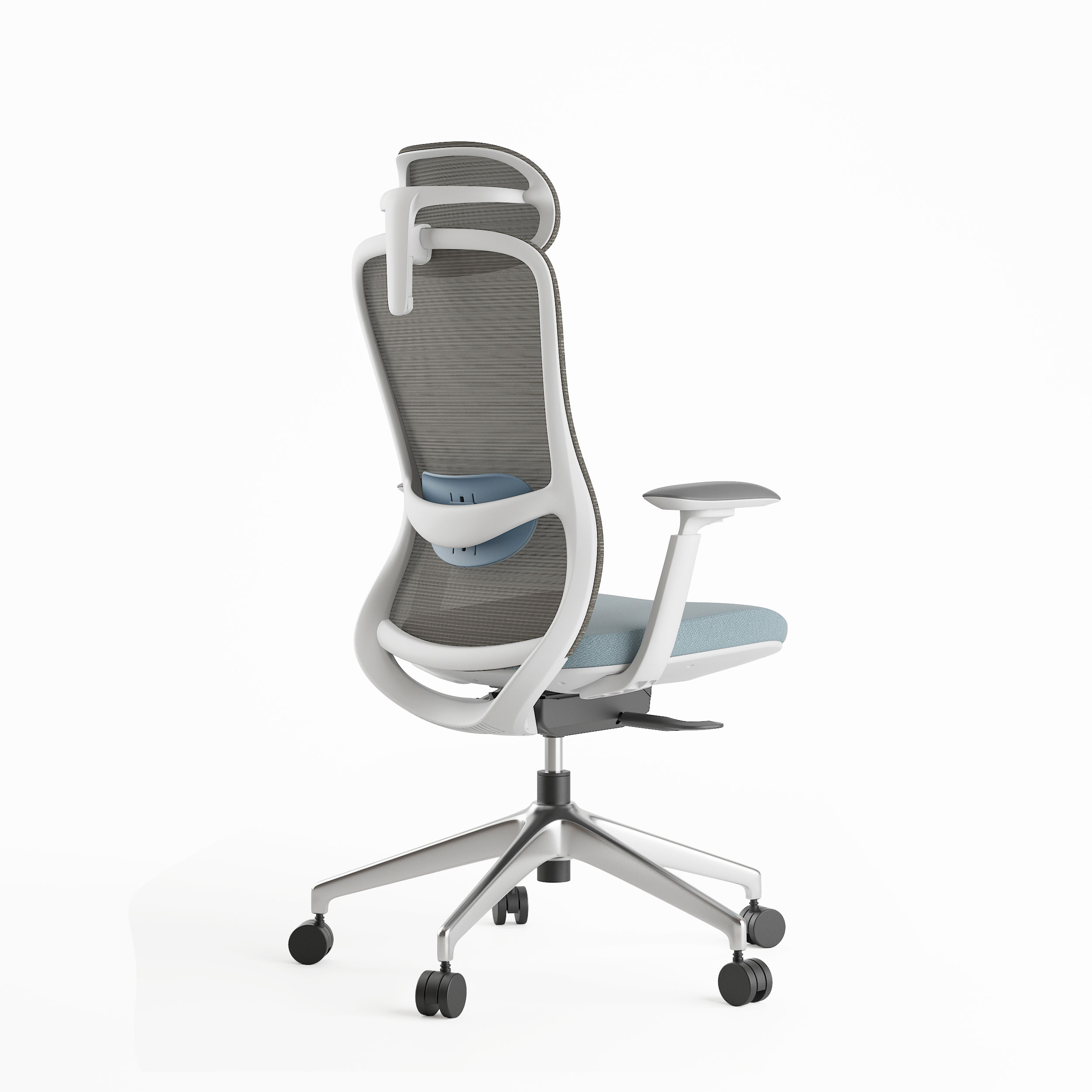 Silky (Grey/Blue) - Image 4